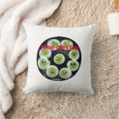 Coussin OEufs au plat de zombie (Couverture)