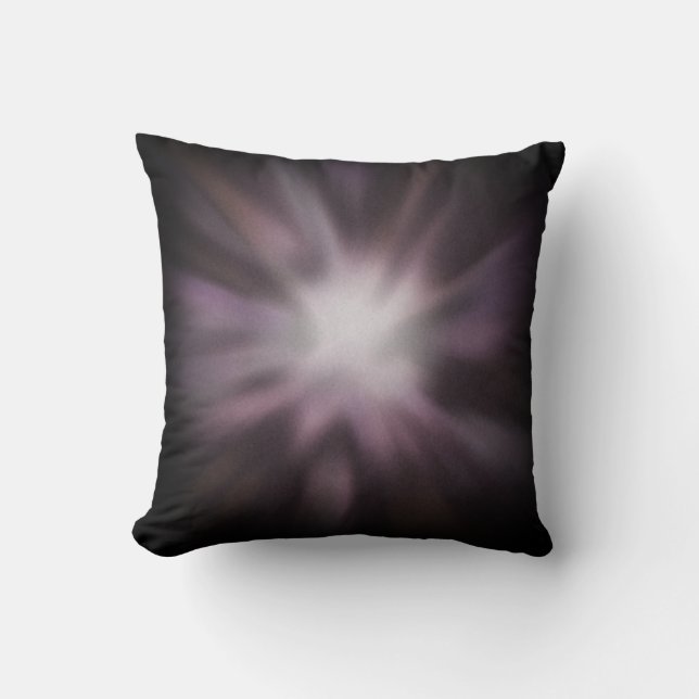 Coussin Œuvre d'art de rafale cosmique (Recto)