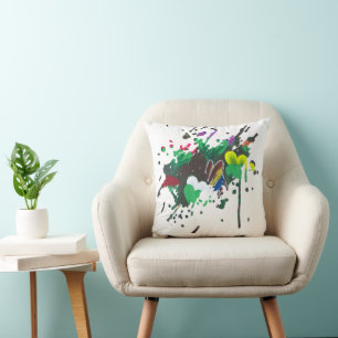 Coussin Œuvre d'art faite main - Papillon Bolssom