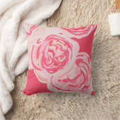 Coussin Oeuvre d'art originale - Rose (Couverture)