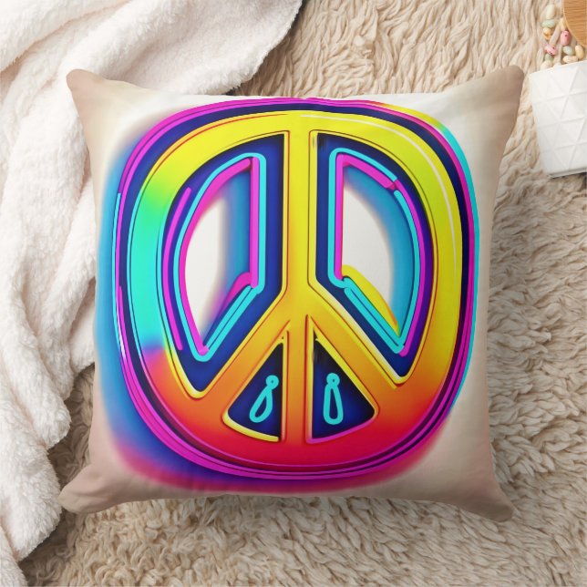 Coussin Oeuvre de paix dynamique (Couverture)