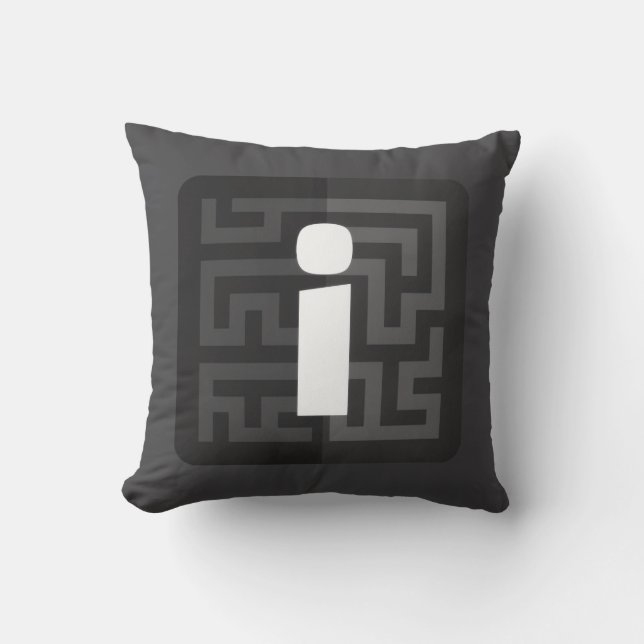 Coussin officiel du Swag News Curated (Recto)
