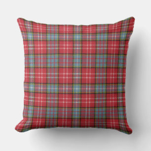 Coussin Ogilvie Old Rare Ancien Tartan écossais Original