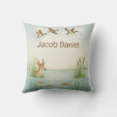 Coussin Oh Boy Woodland Nursery Jeu d'oreiller (Verso)