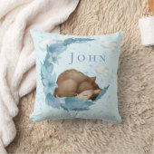 Coussin Oh, Cerf & bleu Nuages Poussière Garçon (Couverture)