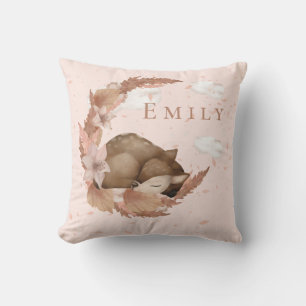 Coussin Oh, charmant Cerf & Nuages Stars Nursery Thon Pill