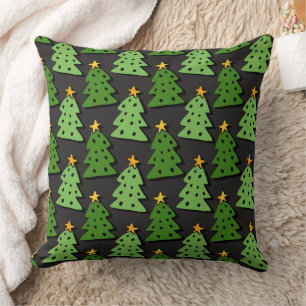 Coussin Oh sapin de Noël 20x20 Jeu d'oreiller
