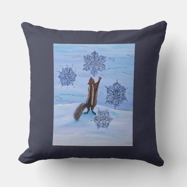 Coussin "Oh si proche" (Recto)