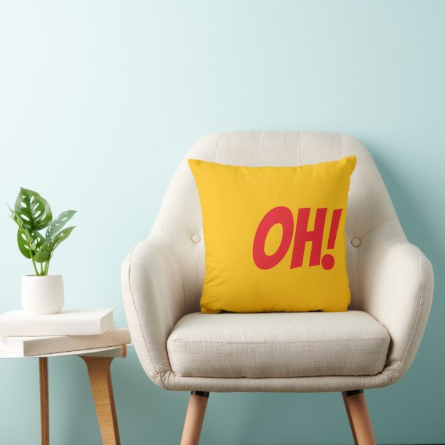 Coussin OH! - Si Vous Savez Que Vous Connaissez (Chaise)