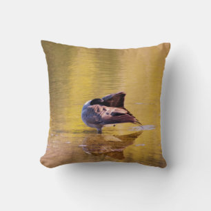 Coussin Oie d'or