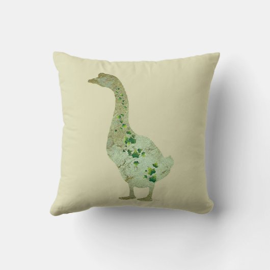 Coussin Oie feuille de lierre (Verso)