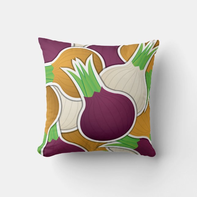 Coussin Oignons mélangés (Recto)