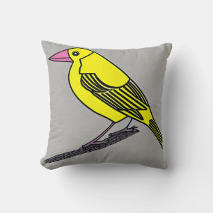 Coussin Oiseau canarien