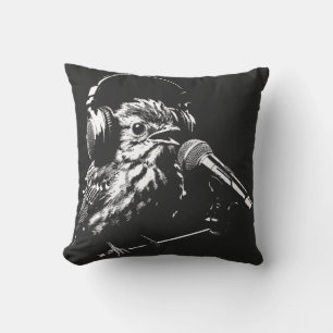 Coussin Oiseau chanteur