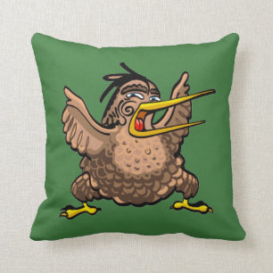 Coussin Oiseau de kiwi de la Nouvelle Zélande de bande
