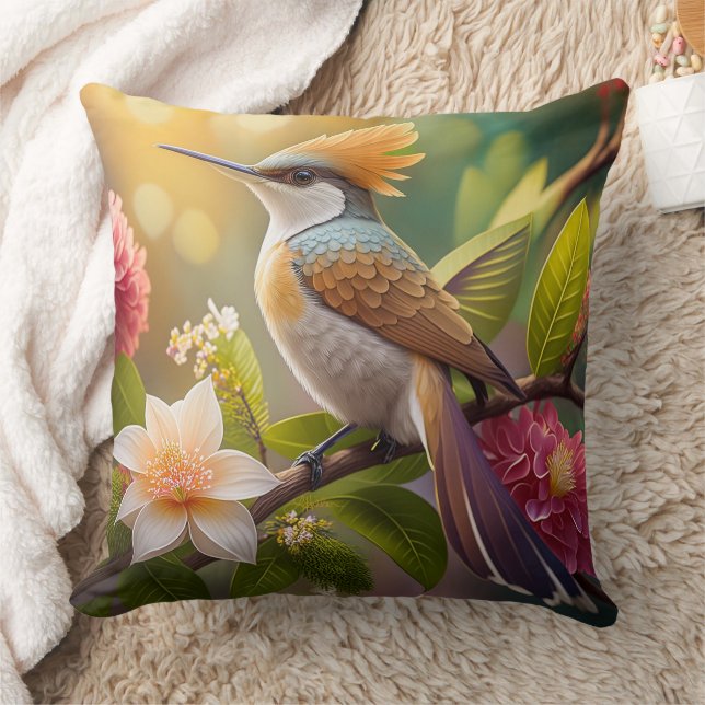 Coussin Oiseau de miel doré Imaginaire (Couverture)