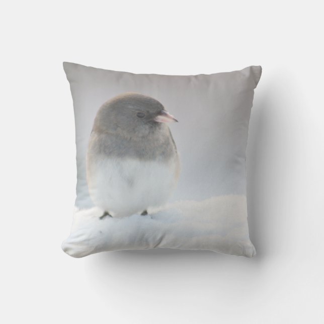 Coussin Oiseau de neige (Recto)