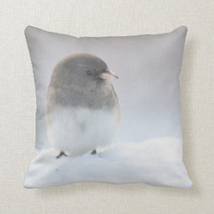 Coussin Oiseau de neige
