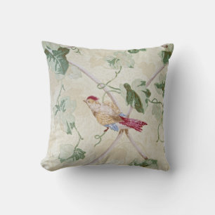 Coussin Oiseau de Tapisserie