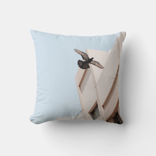 COUSSIN OISEAU VOL DANS L'AIR (Recto)