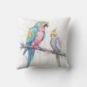 Coussin Oiseaux à gogo (Verso)