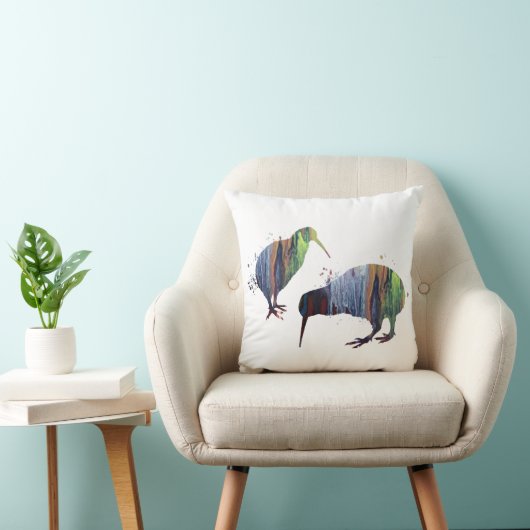 Coussin Oiseaux de kiwi (Chaise)