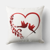 Coussin Oiseaux de l'amour (Verso)