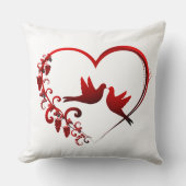 Coussin Oiseaux de l'amour (Recto)