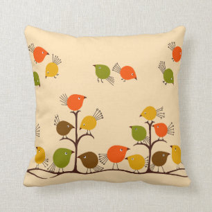 Coussin Oiseaux d'une plume