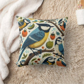 Coussin Oiseaux et fruits (Couverture)