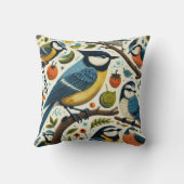 Coussin Oiseaux et fruits (Verso)