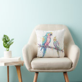 Coussin Oiseaux joyeux (Chaise)