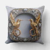 Coussin Oiseaux mariages (Recto)