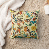 Coussin Oiseaux vintages (Couverture)