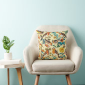 Coussin Oiseaux vintages (Chaise)