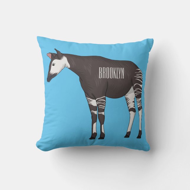 Coussin Okapi (Recto)