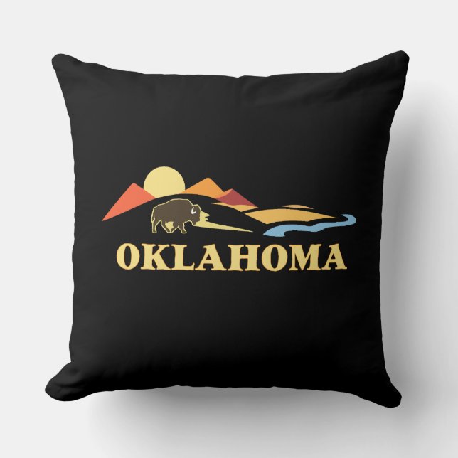 Coussin Oklahoma États-Unis d'Amérique (Recto)