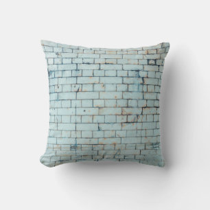 Coussin Old dirty white brick wall backgroundabstract, age
