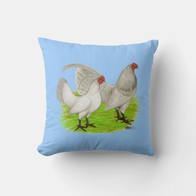 Coussin Old English Game (Recto)