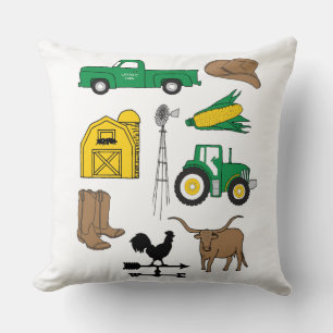 Coussin Old Macdonald a une ferme Ma vie agricole pour les