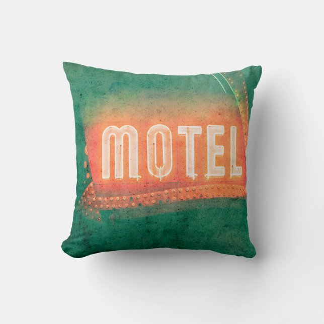 Coussin Old Motel (Recto)