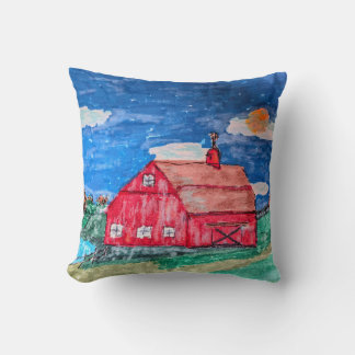 Coussin Old Red Barn
