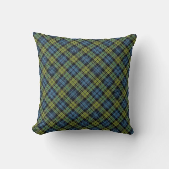 Coussin Old Scotland Campbell Tartan (Recto)