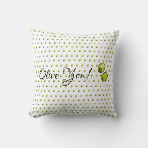Coussin Olive