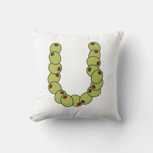 Coussin "Olive U" Je t'aime