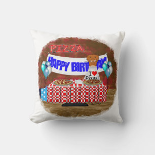 Coussin Oliver The Otter est 6 Years Old ! Joyeux annivers