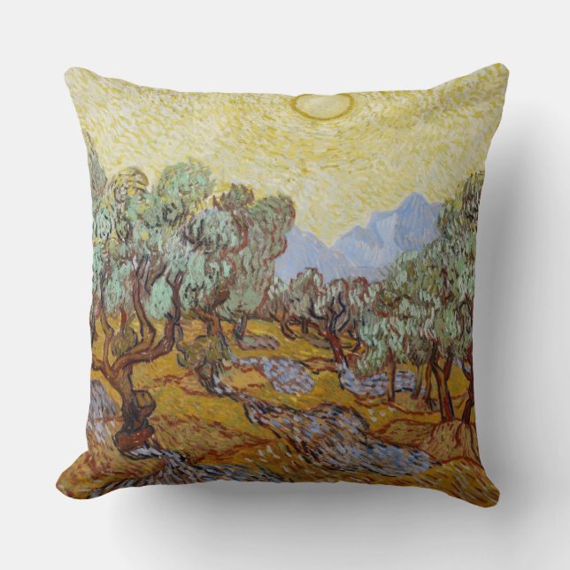 Coussin Oliviers de Vincent van Gogh |, 1889 (Recto)