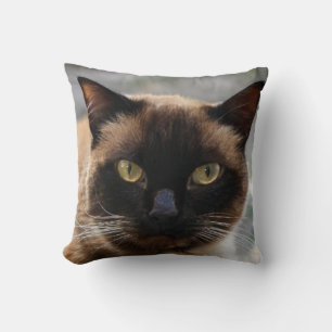 Coussin Ombre Amoureux des chats foncé Strong Face Pet