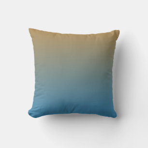 Coussin Ombre bleu brune
