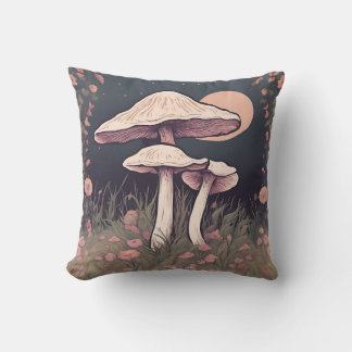 Coussin Ombre de champignons magiques D33